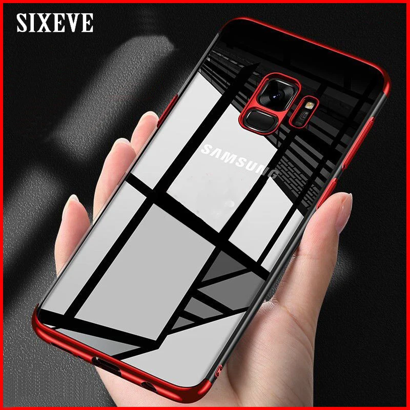Clear Soft Case For Samsung Galaxy S9 S8 Plus S6 S7 Edge A3 A5 A7 J2 J3 J5 J7 Prime 2016 2017 J6 J8 A6 A8 2018 Plating TPU Cover
Clear Soft Case For Samsung Galaxy S9 S8 Plus S6 S7 Edge A3 A5 A7 J2 J3 J5 J7 Prime 2016 2017 J6 J8 A6 A8 2018 Plating TPU Cover