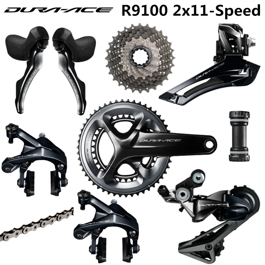 SHIMANO R9100 Groupset DURA-ACE R9100 9000 Derailleurs ROAD Bicycle 50-34 52-36 53-39T 165 170 172.5 175MM 11-25 11-28 11-30T
SHIMANO R9100 Groupset DURA-ACE R9100 9000 Derailleurs ROAD Bicycle 50-34 52-36 53-39T 165 170 172.5 175MM 11-25 11-28 11-30T