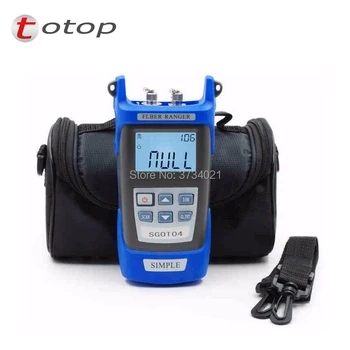 Handheld Simple SGOT04 60KM Optical Fiber Find Fault Tester 1310/1550nm Fault Locator with VFL FC/SC Connector free shipping
Handheld Simple SGOT04 60KM Optical Fiber Find Fault Tester 1310/1550nm Fault Locator with VFL FC/SC Connector free shipping