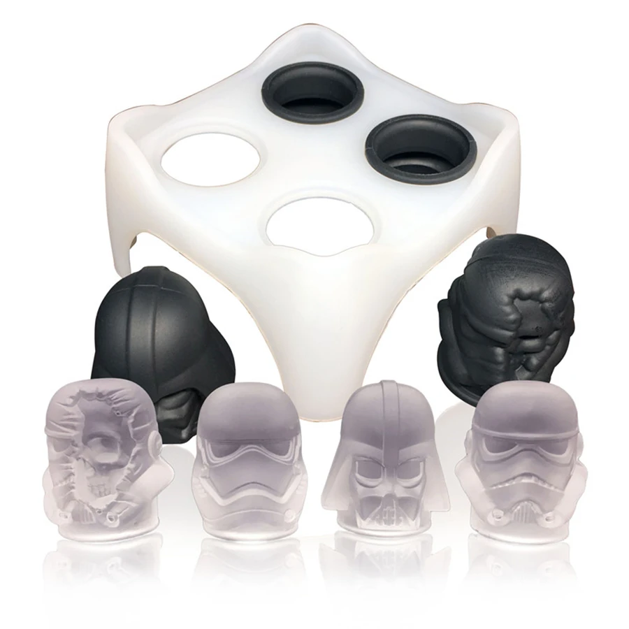 4 Cavity New 3D Black Knight Ice Cube Mold Maker Silicone Star War Ant-Man Bar Whiskey Party Trays Kitchen Tool Ice Cream Maker
4 Cavity New 3D Black Knight Ice Cube Mold Maker Silicone Star War Ant-Man Bar Whiskey Party Trays Kitchen Tool Ice Cream Maker