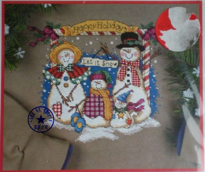 Free delivery popular Top Quality counted cross stitch kit let it snow happy holidays DIM 08578
Free delivery popular Top Quality counted cross stitch kit let it snow happy holidays DIM 08578