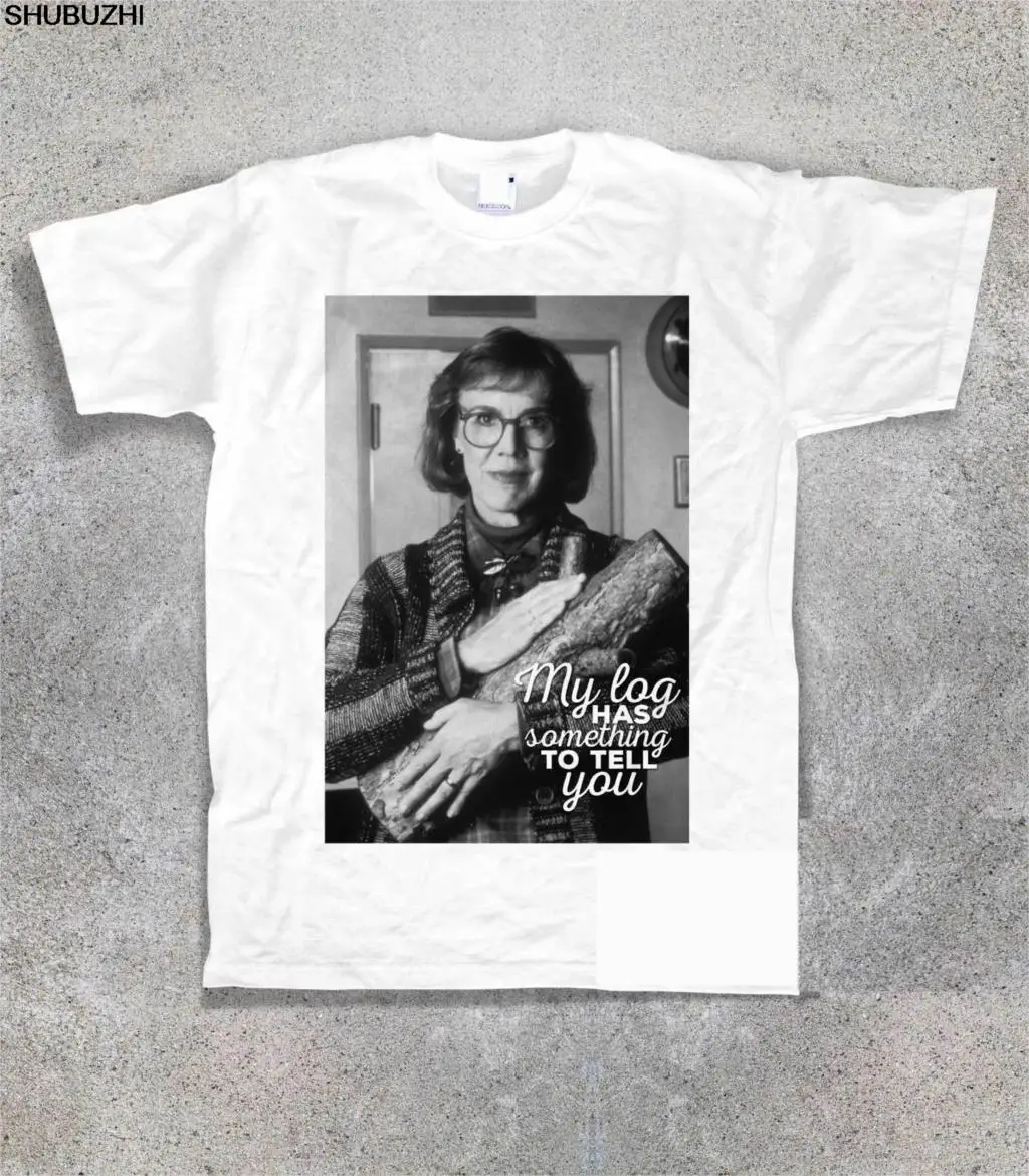 T-SHIRT Uomo TWIN PEAKS La Signora Col Ceppo Log Lady - Laura Palmer, Cooper Design T Shirt Men'S High Quality Top Tee
T-SHIRT Uomo TWIN PEAKS La Signora Col Ceppo Log Lady - Laura Palmer, Cooper Design T Shirt Men'S High Quality Top Tee
