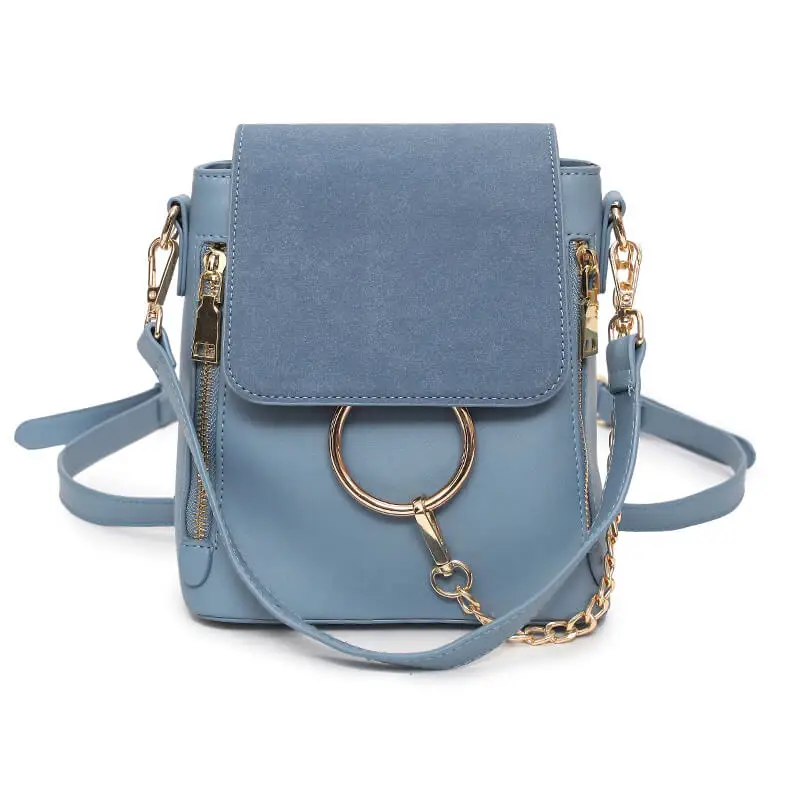 Women's Chain Backpack 3 Types of Use Multi-function Mini Backpacks PU Leather Bags Rucksack Mochila Girls School Bag
Women's Chain Backpack 3 Types of Use Multi-function Mini Backpacks PU Leather Bags Rucksack Mochila Girls School Bag