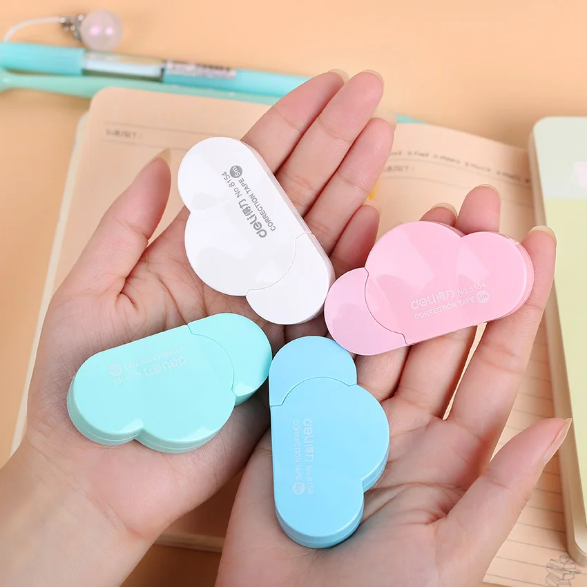 1PC Selling Hot Sweet Kawaii Mini Small Clouds Correction Tape Korean Stationery Novelty Office Kids School Supplies
1PC Selling Hot Sweet Kawaii Mini Small Clouds Correction Tape Korean Stationery Novelty Office Kids School Supplies