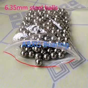 ABXG 50pcs/lot 6.35mm 6.35 chrome steel balls high precise G10 level 4mm 5mm 6mm balls
ABXG 50pcs/lot 6.35mm 6.35 chrome steel balls high precise G10 level 4mm 5mm 6mm balls