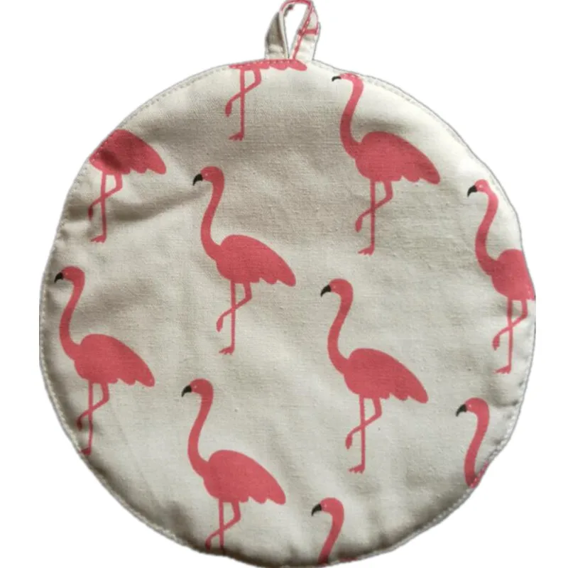 CFen A's 25cm Flamingos Pattern Cotton Hot Pot Placemats Bowls Mat Potholder Kitchen Table Mat Coffee Pot Mat Round 1pc
CFen A's 25cm Flamingos Pattern Cotton Hot Pot Placemats Bowls Mat Potholder Kitchen Table Mat Coffee Pot Mat Round 1pc