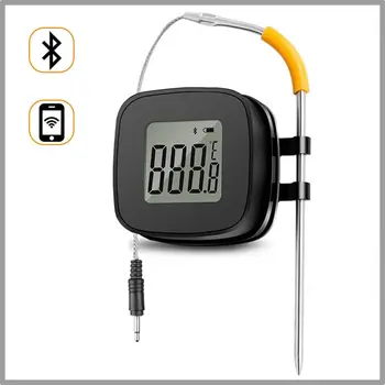 LCD BT Portable Electric Food Cooking Barbecue Temperature App Controll Digital Display Alarm Measurer Temperature
LCD BT Portable Electric Food Cooking Barbecue Temperature App Controll Digital Display Alarm Measurer Temperature