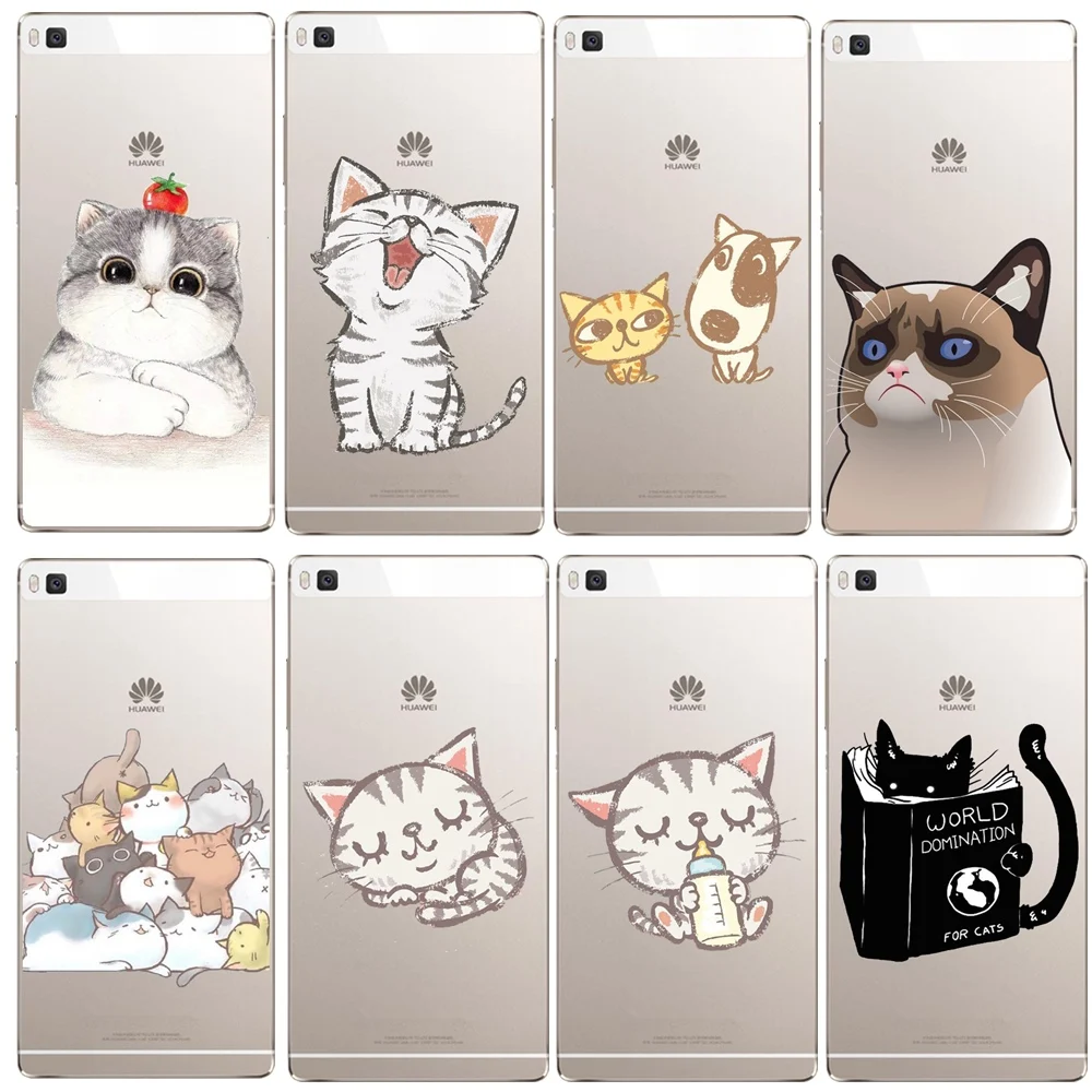Matte Hard Plastic Super Cute Cat Case For Coque Huawei Ascend P6 P7 P8 P9 P10 Lite 2017 P10 Plus P20 Pro Cartoon Phone Cover
Matte Hard Plastic Super Cute Cat Case For Coque Huawei Ascend P6 P7 P8 P9 P10 Lite 2017 P10 Plus P20 Pro Cartoon Phone Cover