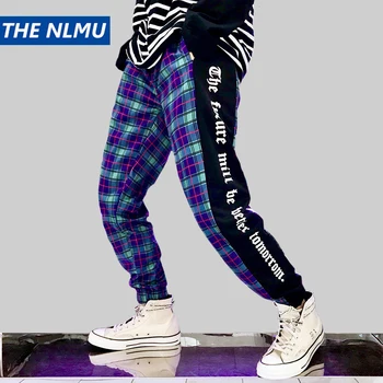 Plaid Pants Men Streetwear Spliced Hip Hop Ankle-Length Pants Elastic Waist 2019 Fashion Plaid Pant for Men Plus Size 5XL HW64
Plaid Pants Men Streetwear Spliced Hip Hop Ankle-Length Pants Elastic Waist 2019 Fashion Plaid Pant for Men Plus Size 5XL HW64
