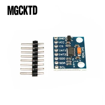 GY-291 ADXL345 Digital triaxial acceleration of gravity inclination Module IIC / SPI transmission
GY-291 ADXL345 Digital triaxial acceleration of gravity inclination Module IIC / SPI transmission