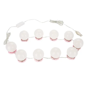 Makeup Mirror Vanity LED Light Bulbs Kit USB Charging Port Cosmetic Lighted Make up Mirrors Bulb Adjustable Brightness lights
Makeup Mirror Vanity LED Light Bulbs Kit USB Charging Port Cosmetic Lighted Make up Mirrors Bulb Adjustable Brightness lights