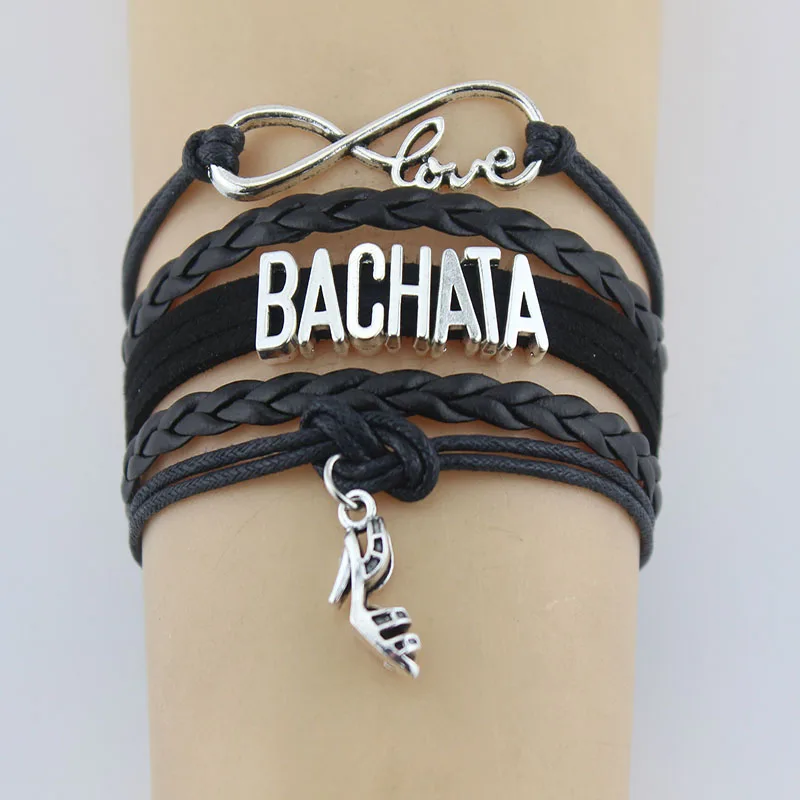 Hot Sell Bachata Bracelets Charm Handmade High Heels Pendant Leather Dance Bangles Jewelry for Women Men Lady Party Gift Jewelry
Hot Sell Bachata Bracelets Charm Handmade High Heels Pendant Leather Dance Bangles Jewelry for Women Men Lady Party Gift Jewelry