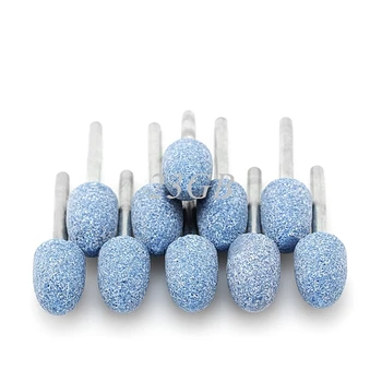 10 mm Rotary Tool Abrasive Stone Points Electric Grinding Polishing Head Wheel 10Pcs/set J24 
10 mm Rotary Tool Abrasive Stone Points Electric Grinding Polishing Head Wheel 10Pcs/set J24