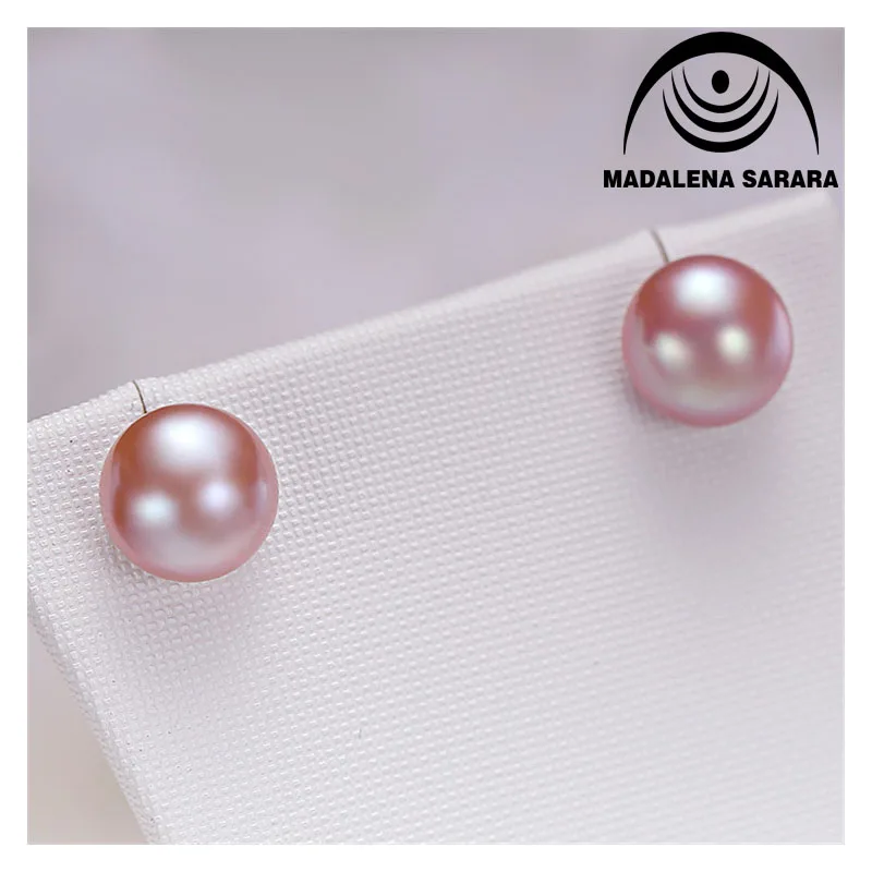 MADALENA SARARA AAA 9-10mm Freshwater Pearl Stud Earring Natural Pink White Purple Cute Girl Style Three Color Option
MADALENA SARARA AAA 9-10mm Freshwater Pearl Stud Earring Natural Pink White Purple Cute Girl Style Three Color Option