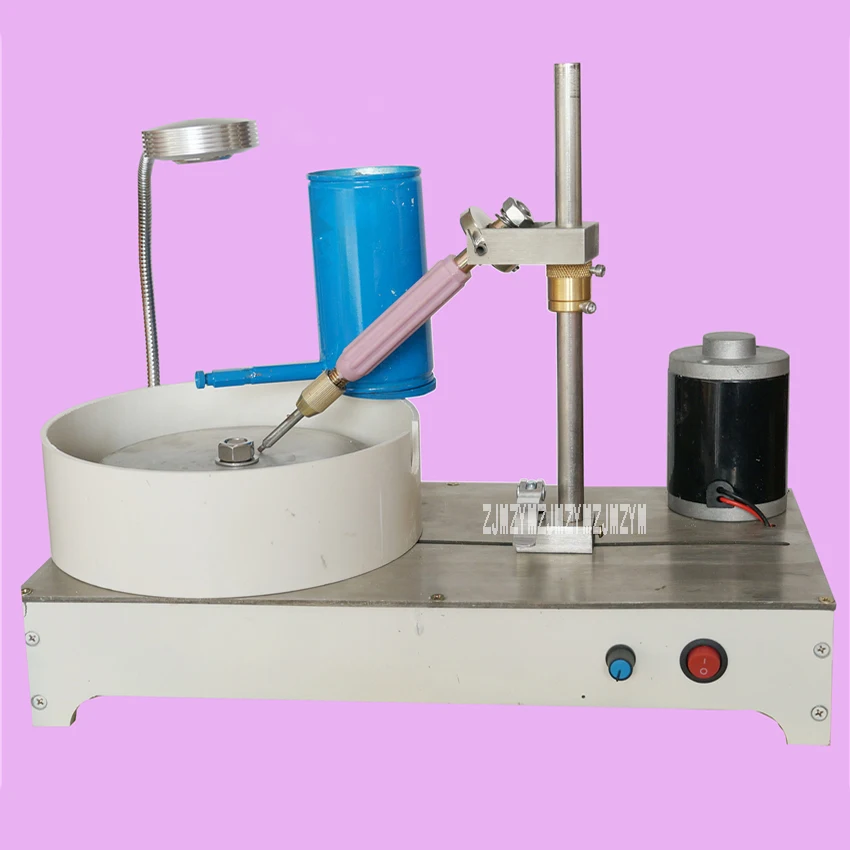 Stainless Steel Lapidary Machine Precision 0-1800Rpm Gemstone Faceting Polishing Machine 120W Jade Processing Equipment 110-240V
Stainless Steel Lapidary Machine Precision 0-1800Rpm Gemstone Faceting Polishing Machine 120W Jade Processing Equipment 110-240V