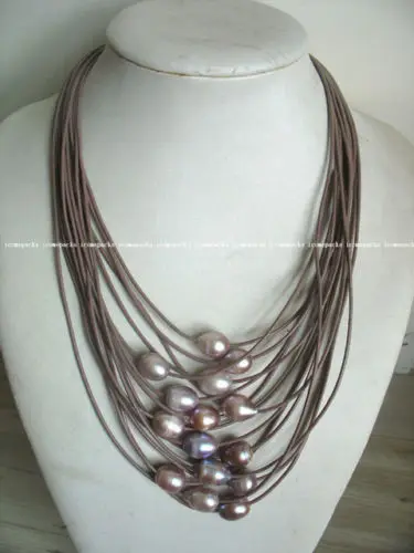 Hot sale new Style >>>>>Fashion Unique 17-24" 15rows Freshwater Pearl Purple Egg Necklace
Hot sale new Style >>>>>Fashion Unique 17-24" 15rows Freshwater Pearl Purple Egg Necklace