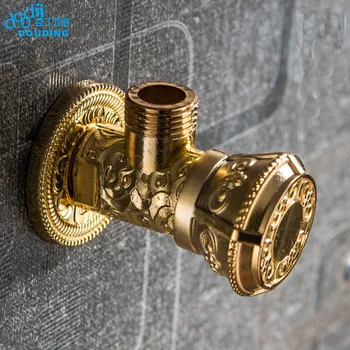 DooDii Golden Angle Valves 1/2"malex1/2" Kitchen Bathroom Accessories Angle Valve for Toilet Sink BasinWater Stop Valve Toilet
DooDii Golden Angle Valves 1/2"malex1/2" Kitchen Bathroom Accessories Angle Valve for Toilet Sink BasinWater Stop Valve Toilet