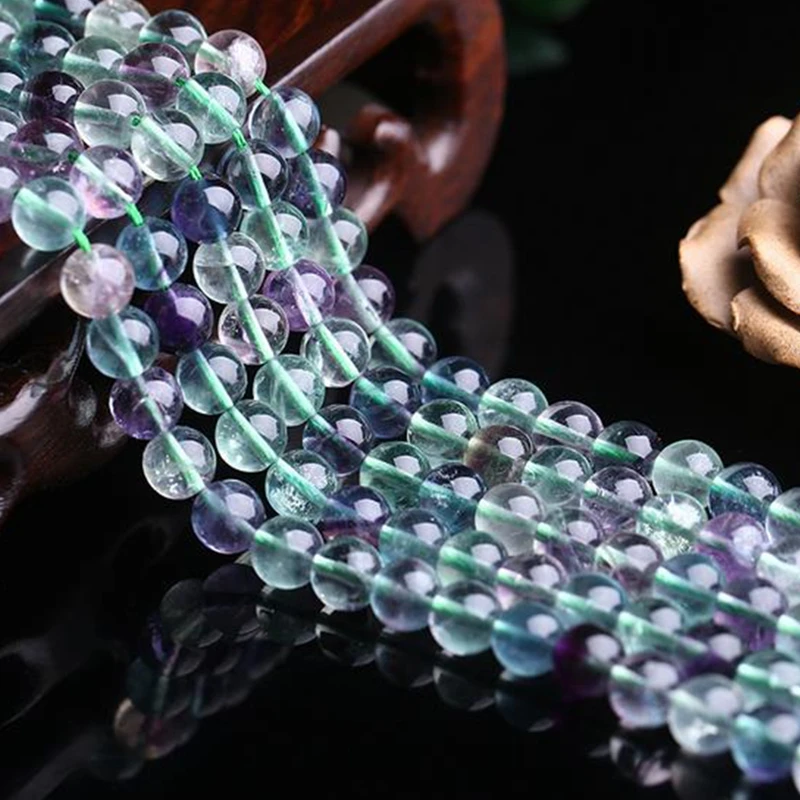 Natural Colorfule Fluorite Rainbow Stone Beads Smooth Round DIY Jewelry Making 6 mm 8 mm 10 mm 12 mm For Women Bracelet Necklace
Natural Colorfule Fluorite Rainbow Stone Beads Smooth Round DIY Jewelry Making 6 mm 8 mm 10 mm 12 mm For Women Bracelet Necklace