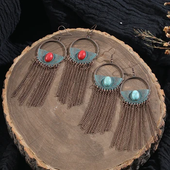 Vintage Tassel Dangle Drop Earrings Gift for Women 2020 Fashion Engagement Wedding Bridal Hanging Earrings Jewelry Accessories
Vintage Tassel Dangle Drop Earrings Gift for Women 2020 Fashion Engagement Wedding Bridal Hanging Earrings Jewelry Accessories