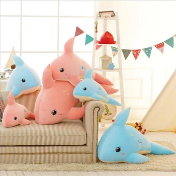 1Pc 60cm 80cm Large Size Soft Animal Cartoon Pillow Cushion Cute Dolphin Plush Toy Cute Stuffed Dolls Lovely kids Birthday Gifts
1Pc 60cm 80cm Large Size Soft Animal Cartoon Pillow Cushion Cute Dolphin Plush Toy Cute Stuffed Dolls Lovely kids Birthday Gifts
