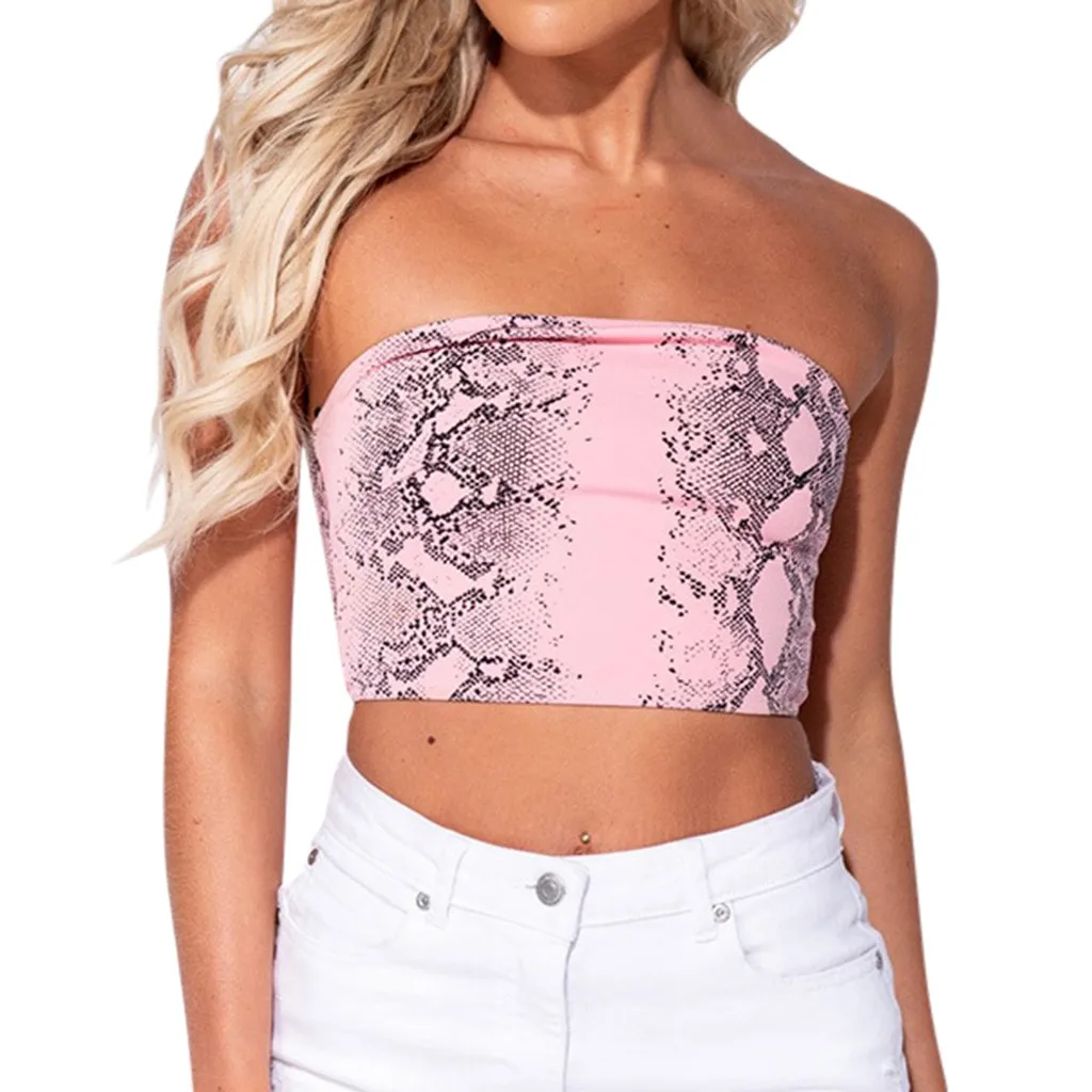 Tube Tops Women's Sexy Off Shoulder Tank Tops Leopard Printed Bosom-Wiping Tank Tops strapless top bandeau bra croped feminino
Tube Tops Women's Sexy Off Shoulder Tank Tops Leopard Printed Bosom-Wiping Tank Tops strapless top bandeau bra croped feminino
