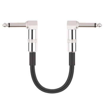 FLGT-Guitar Patch Cable 15cm 1/4 Inch Right Angle PVC For Instrument Standard Audio Connector
FLGT-Guitar Patch Cable 15cm 1/4 Inch Right Angle PVC For Instrument Standard Audio Connector