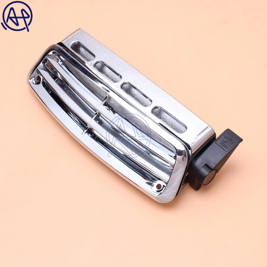 Motorcycle Chrome Windshield Air Vent Assembly for Honda Goldwing GL1800 2004-2016
Motorcycle Chrome Windshield Air Vent Assembly for Honda Goldwing GL1800 2004-2016