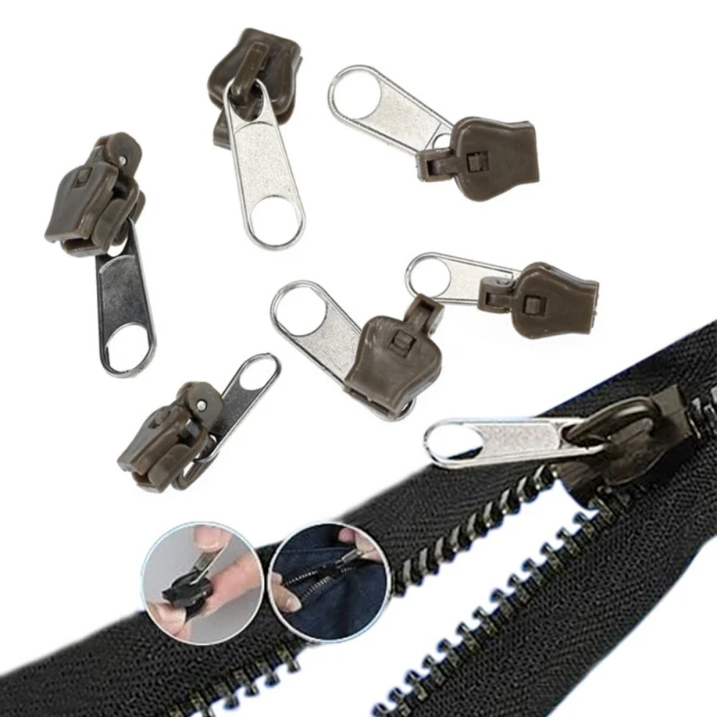 Zipper Sliders Accessories Universal Instant Fix Zipper Repair Replacement Zip Slider Teeth Rescue Sewing Tools
Zipper Sliders Accessories Universal Instant Fix Zipper Repair Replacement Zip Slider Teeth Rescue Sewing Tools