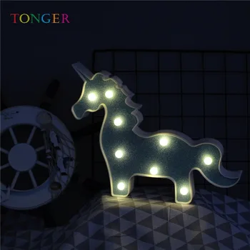 TONGER novelty animal LED 3D night light unicorn decoration children's room bedside lamp toy Christmas party decoration FF006-7
TONGER novelty animal LED 3D night light unicorn decoration children's room bedside lamp toy Christmas party decoration FF006-7