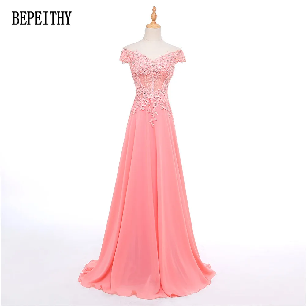 BEPEITHY Hot Sale Elegant Appliques Lace V-Neck Beads 2019 Prom Dresses Robe De Soiree Off The Shoulder Long Evening Dress
BEPEITHY Hot Sale Elegant Appliques Lace V-Neck Beads 2019 Prom Dresses Robe De Soiree Off The Shoulder Long Evening Dress