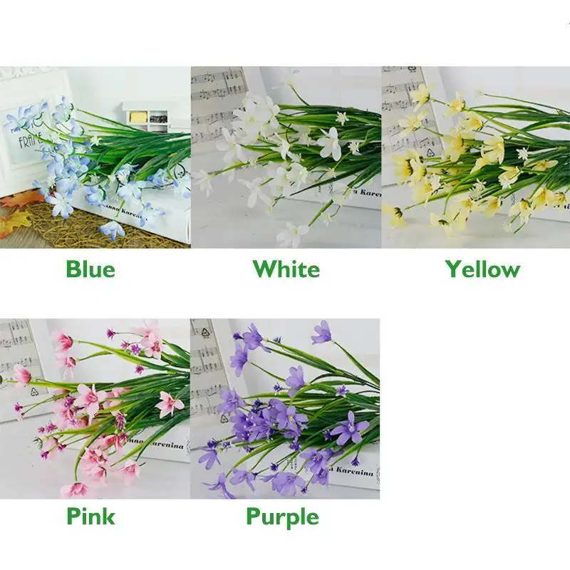 28 PCS Simulated Lifelike Artificial Orchid Water Plant Nordic Minimalist Flower Arrangement Bouquet Ornament Home Decoration
28 PCS Simulated Lifelike Artificial Orchid Water Plant Nordic Minimalist Flower Arrangement Bouquet Ornament Home Decoration