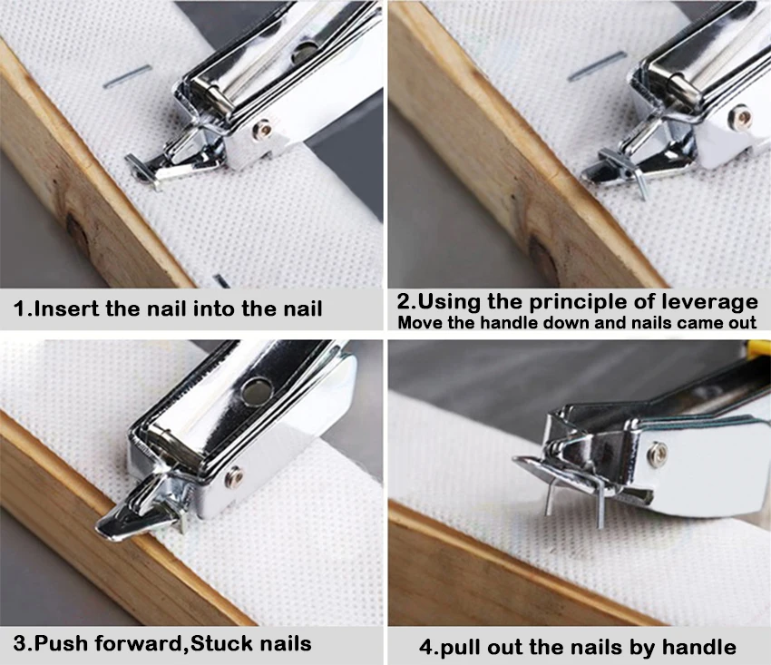 Generic Nail Remover Multitool Nail Staple Gun Furniture Stapler For