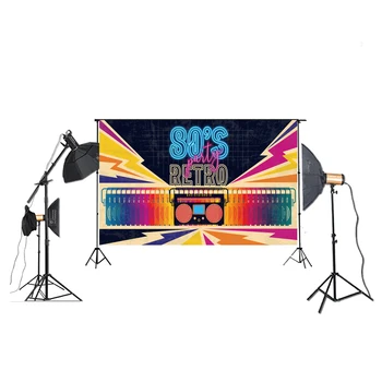 80's Hip Hop Photography Backdrop Colorful Party Decoration Photo Background for 8oth Vinyl Photo Booth Backdrops XT-7315
80's Hip Hop Photography Backdrop Colorful Party Decoration Photo Background for 8oth Vinyl Photo Booth Backdrops XT-7315