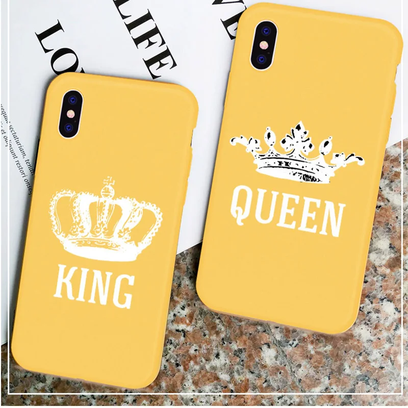 Abstract Couple King Queen Phone Case For iPhone 5 SE X MAX XR 6 6S Plus Yellow Soft silicone Phone Case For iPhone 8 7 Plus
Abstract Couple King Queen Phone Case For iPhone 5 SE X MAX XR 6 6S Plus Yellow Soft silicone Phone Case For iPhone 8 7 Plus