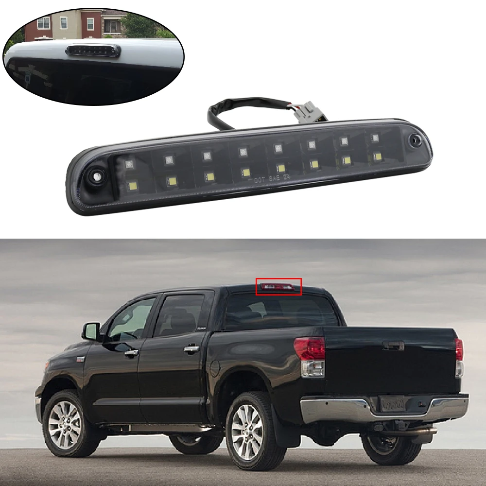 High Mount 3rd Brake Light Car Led For Ford F-250 SD F-350 SD 99-16 White Running Light And Red Break Light Stop Lamp (16)