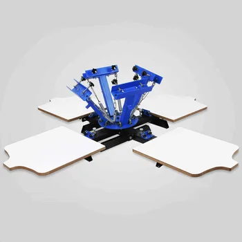 Vevor Adjustable Double-sprin Devices 4 Color 4 Station Table Type Screen Printing Machine
Vevor Adjustable Double-sprin Devices 4 Color 4 Station Table Type Screen Printing Machine