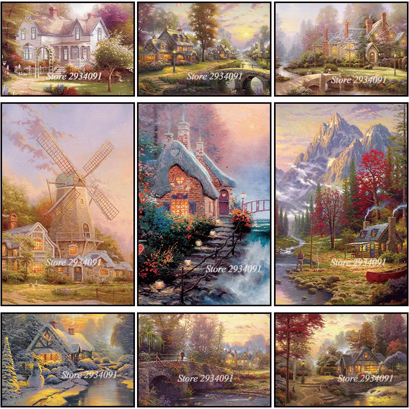 Bridge River Villa Scenery Diamond Painting Full Kit Rhinestone Embroidery Beading Cross Stitch Round Diamond Mosaic Wall Decor
Bridge River Villa Scenery Diamond Painting Full Kit Rhinestone Embroidery Beading Cross Stitch Round Diamond Mosaic Wall Decor