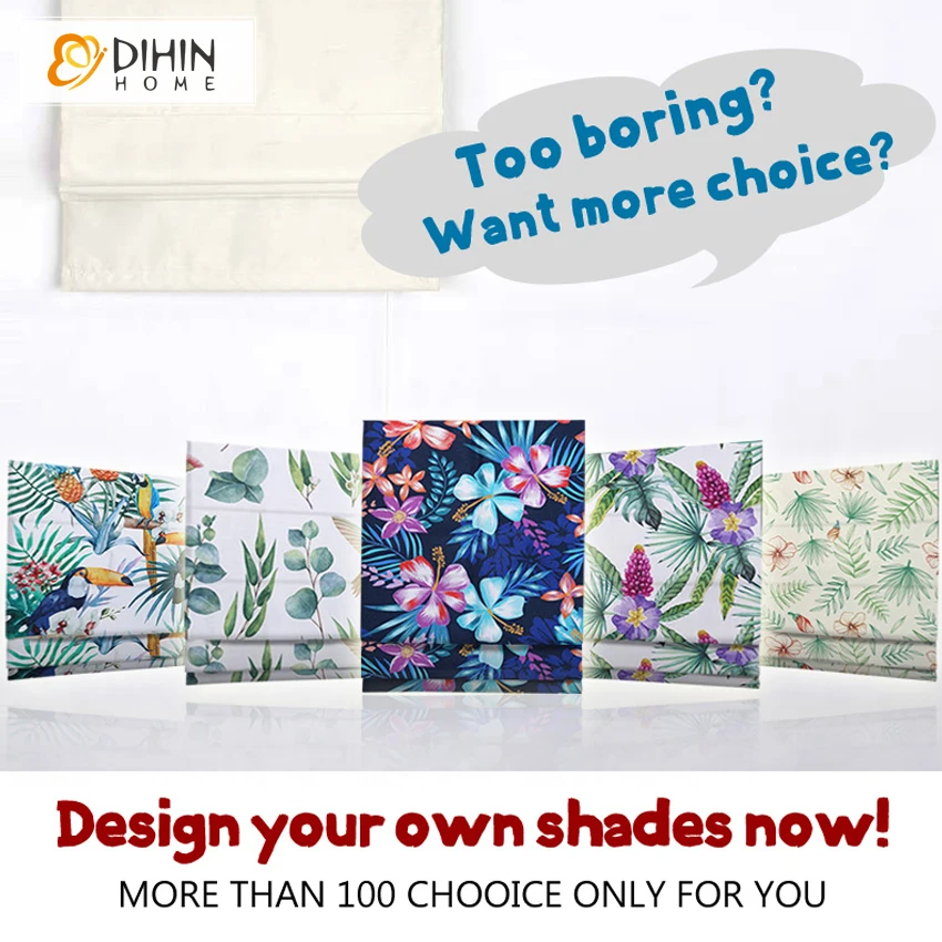 DIHIN HOME Included Curtains Design By Yourself Linen/Cotton Fabric Roman Shade Roman Blinds Finished Curtains
DIHIN HOME Included Curtains Design By Yourself Linen/Cotton Fabric Roman Shade Roman Blinds Finished Curtains