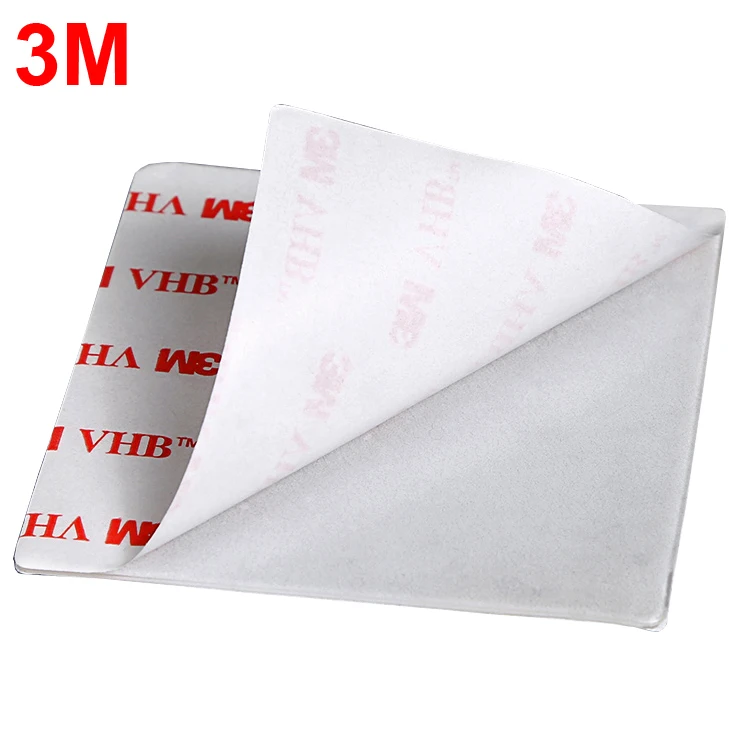 65mm*65mm*1mm 3M VHB 4910 Heavy Duty Double sided Clear Acrylic Foam Adhesive Tape transparent
65mm*65mm*1mm 3M VHB 4910 Heavy Duty Double sided Clear Acrylic Foam Adhesive Tape transparent