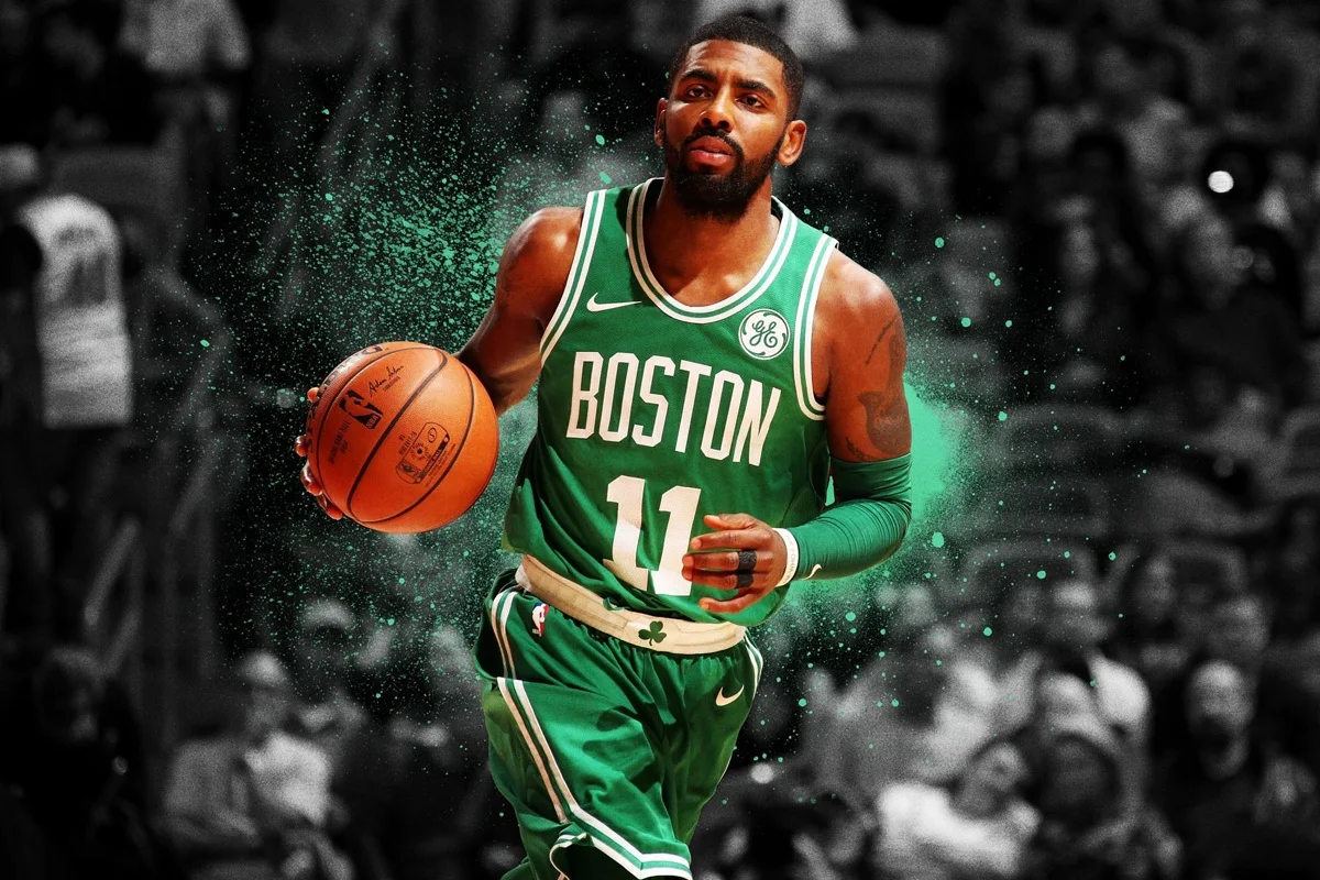 Бостонский баскетбольный плеер Celtics Kyrie Irving PMD585 настенный художественный