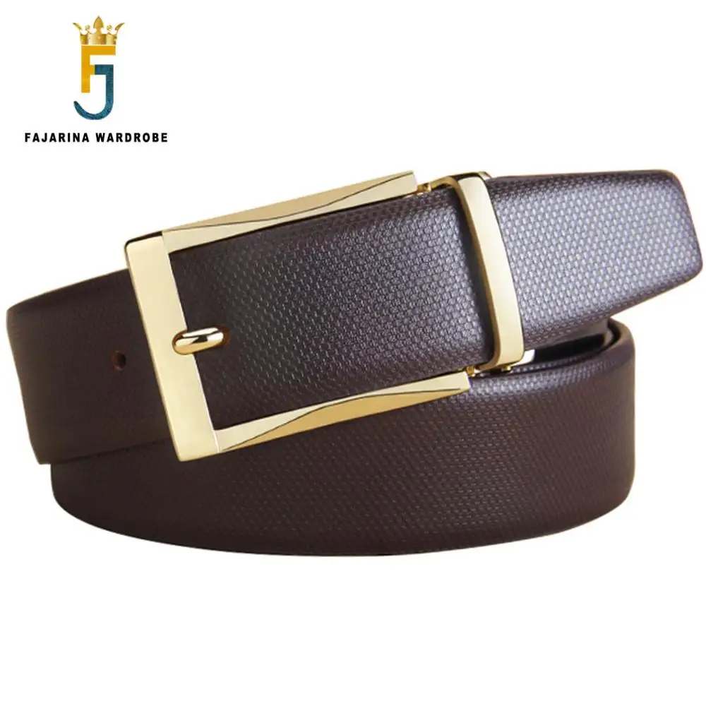 FAJARINA Luxury Brand New Arrival Quality Design Genuine Leather Pin Buckle Belts Men's Fashion Belt for Men Accessories LUFJ754
FAJARINA Luxury Brand New Arrival Quality Design Genuine Leather Pin Buckle Belts Men's Fashion Belt for Men Accessories LUFJ754