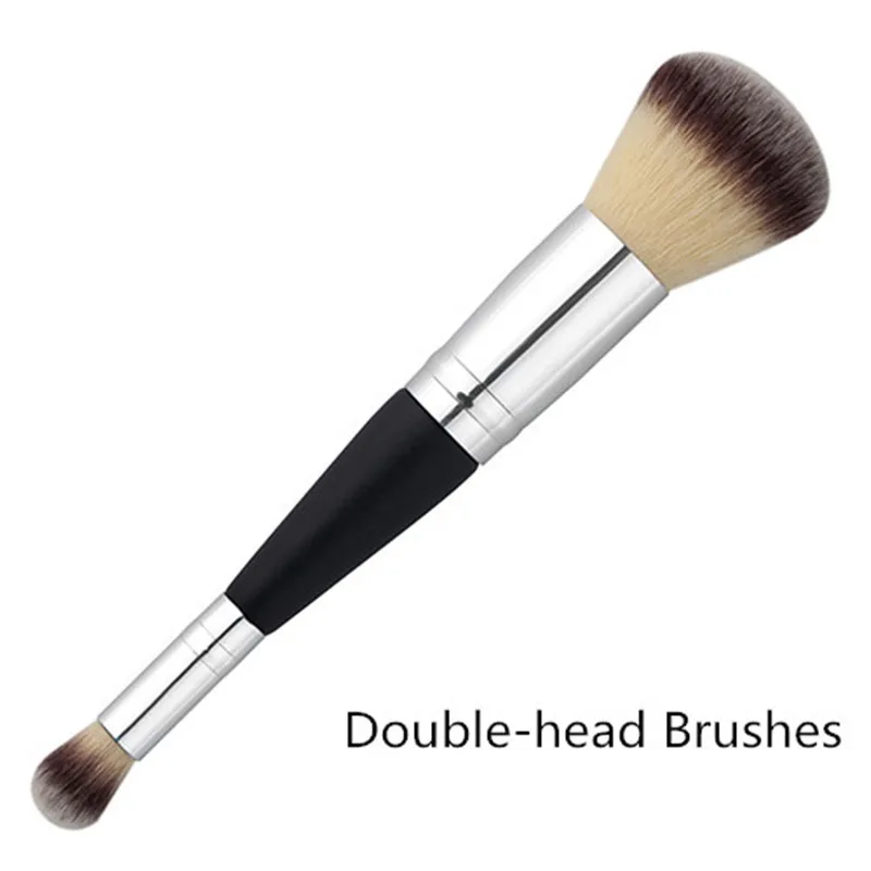 1PCS Double-head Brushes Foundation Brushes Powder Eye shadow Blush Brushes Face Makeup Tool Pincel Maquiagem Wood Handle Brush
1PCS Double-head Brushes Foundation Brushes Powder Eye shadow Blush Brushes Face Makeup Tool Pincel Maquiagem Wood Handle Brush