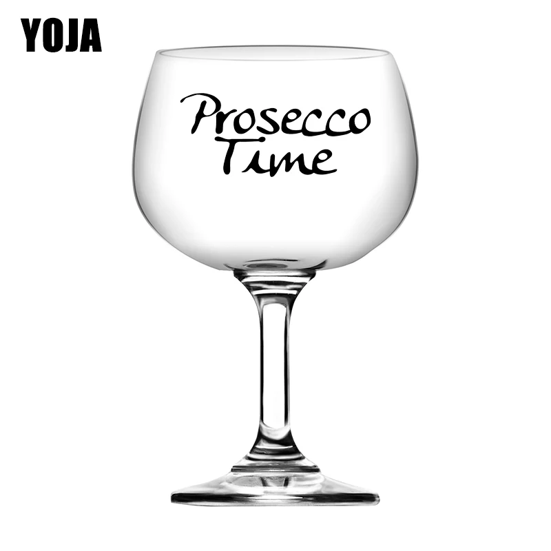 YOJA 6.9X3CM 6PCS Prosecco Time Fashion Wine Glass Sticker Decor Personality Home Wall Decal G1-0016
YOJA 6.9X3CM 6PCS Prosecco Time Fashion Wine Glass Sticker Decor Personality Home Wall Decal G1-0016