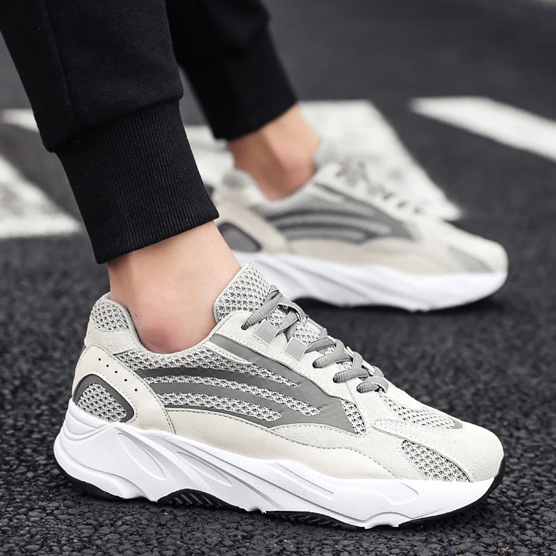 Vintage Dad Men Reflective Shoes 2019 Kanye Fashion West Mesh Light Breathable Casual Shoes Men Sneakers Zapatos Hombre#700V2
Vintage Dad Men Reflective Shoes 2019 Kanye Fashion West Mesh Light Breathable Casual Shoes Men Sneakers Zapatos Hombre#700V2
