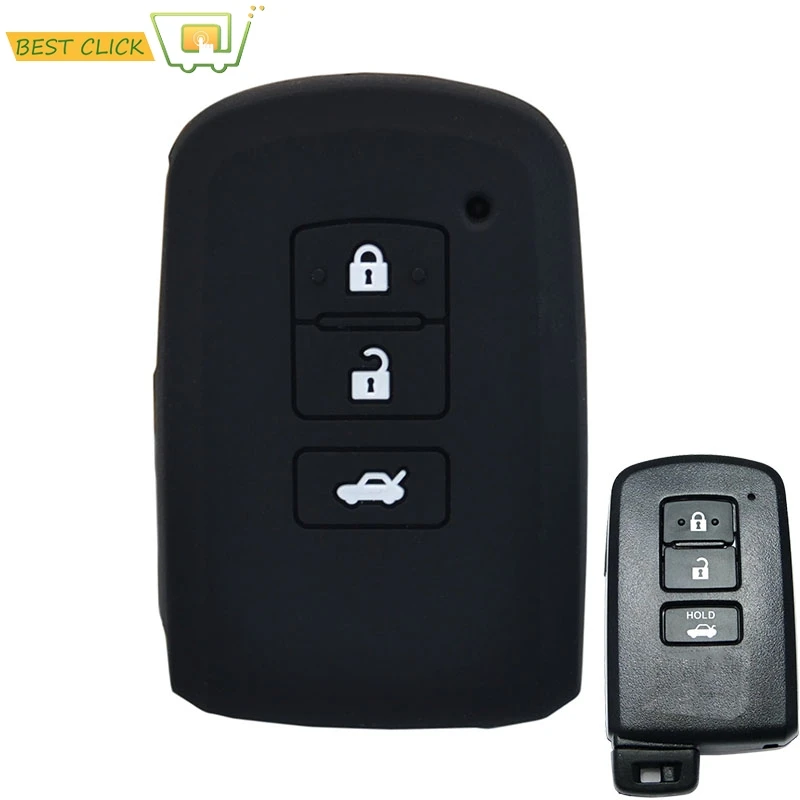 Silicone Key Case Cover For Toyota Camry Avalon Rav4 Highlander Land Cruiser Keyless Fob Shell Skin Keyring Key Chain Holder
Silicone Key Case Cover For Toyota Camry Avalon Rav4 Highlander Land Cruiser Keyless Fob Shell Skin Keyring Key Chain Holder