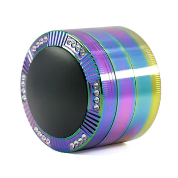 Four Layers Zinc Alloy Diameter 63MM Ice Blue Smoke Herb Grinder Tobacco Mill Pollinator Chicha Hookah Pipe Smoking Wholesale
Four Layers Zinc Alloy Diameter 63MM Ice Blue Smoke Herb Grinder Tobacco Mill Pollinator Chicha Hookah Pipe Smoking Wholesale