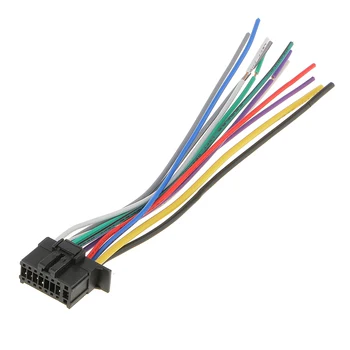 16 Pin Radio Wire Harness Audio Connector Line For Pioneer 2350 Cars Speaker EIA Color Code 6.3 Inch Car Stereo Wire Harness
16 Pin Radio Wire Harness Audio Connector Line For Pioneer 2350 Cars Speaker EIA Color Code 6.3 Inch Car Stereo Wire Harness