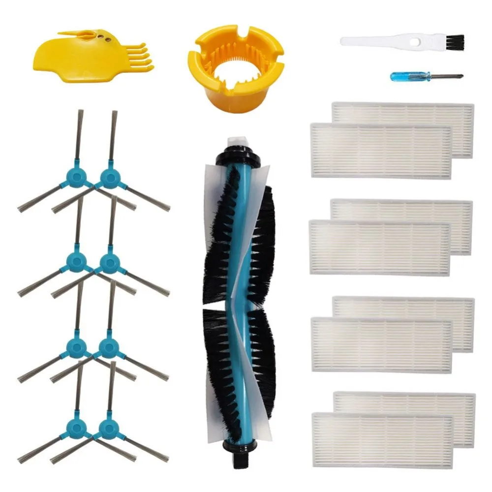 Replacement Main Brush,Side Brush, Hepe Filters for Cecotec Conga 1390 Cecotec Conga 1290 Robot vacuum cleaner
Replacement Main Brush,Side Brush, Hepe Filters for Cecotec Conga 1390 Cecotec Conga 1290 Robot vacuum cleaner