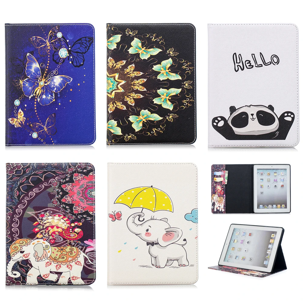 Flip Cute funny cartoon elephant pattern PU Leather Case For iPad 2/3/4 Model Auto Sleep For ipad Smart Stand Holder Cases
Flip Cute funny cartoon elephant pattern PU Leather Case For iPad 2/3/4 Model Auto Sleep For ipad Smart Stand Holder Cases