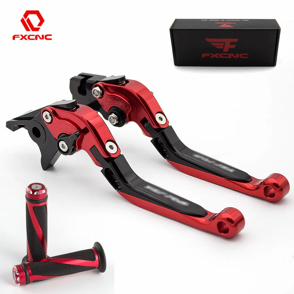 Logo GSXR For Suzuki HAYABUSA GSX1300R 2008-2017 2009 2010 CNC Folding Extendable Motorcycle Brake Clutch Lever + Handle Grips
Logo GSXR For Suzuki HAYABUSA GSX1300R 2008-2017 2009 2010 CNC Folding Extendable Motorcycle Brake Clutch Lever + Handle Grips